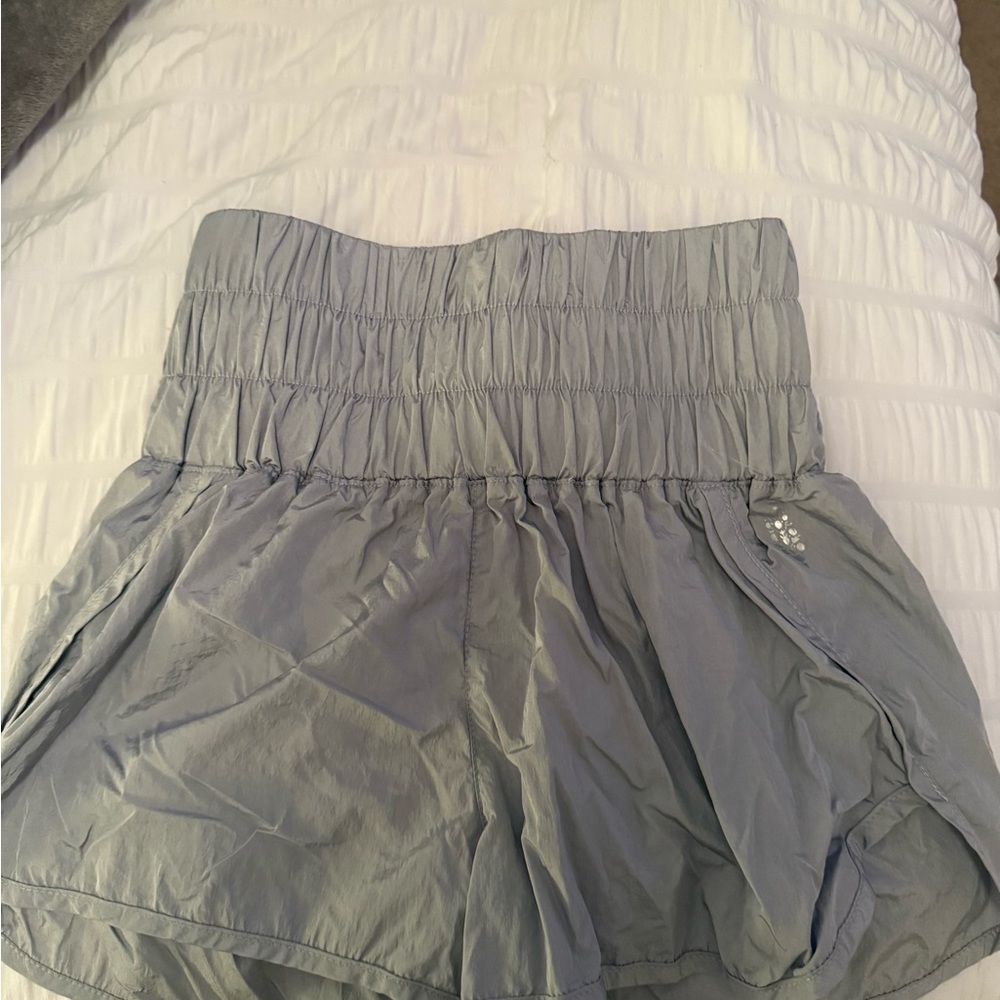Free People Women's Light Gray Shorts